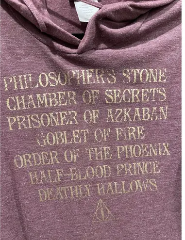 Harry Potter "Philosopher's Stone" Burgundy Hoodie