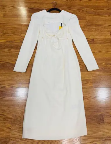 DUNDAS bride wool Ivory Long sleeve NWT Carter Cut