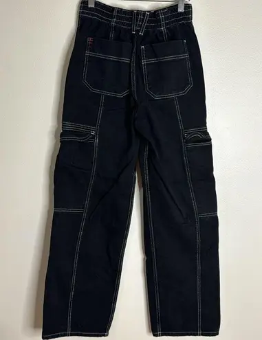 Urban Outfitters BDG  size 25 Women’s Black Denim Cargo Slouchy Skate Jeans