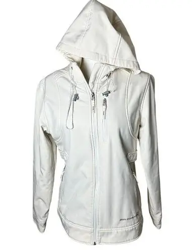 Free Country All Weather Hooded Zip Up Jacket Coat Hoodie Size Medium