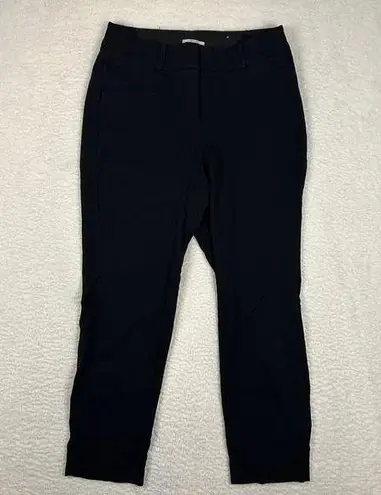 Lane Bryant Size 12 The Allie Pant Straight Leg Slacks Work Office Trouser Black