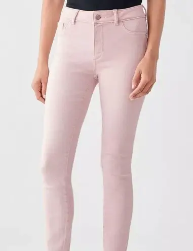 DL1961  Florence Skinny Mid-Rise Ankle Pink Denim Pants Size 23