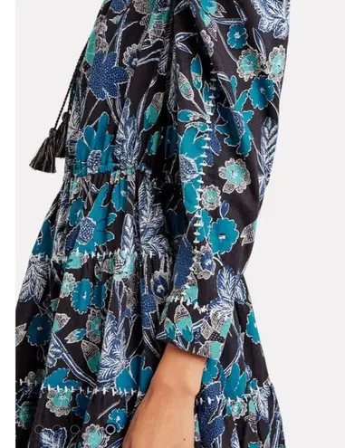 Ulla Johnson  Liv Lapis Blue Floral Dress