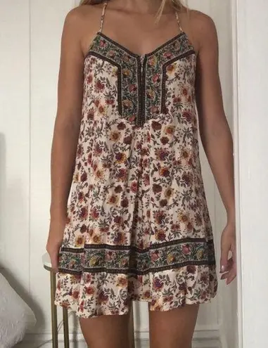 American Eagle  Outfitters Floral Tank Babydoll Dress Size XS