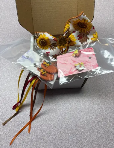 Handmade Accessory Gift Set Ready To Wrap - Fall Theme