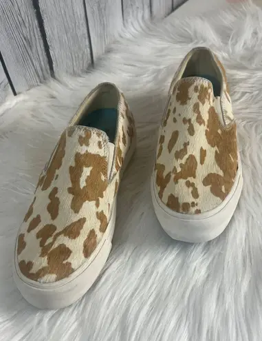 Seavees Genuine Cowhide Slip-Ons – Size 8