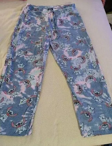Disney  womens Stitch cotton pajama sleep pants lounge pants size L