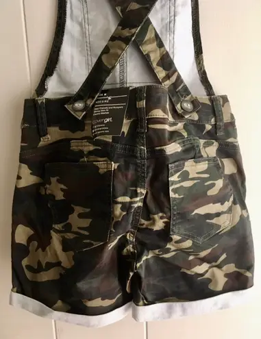 Romper Overalls, Medium Green