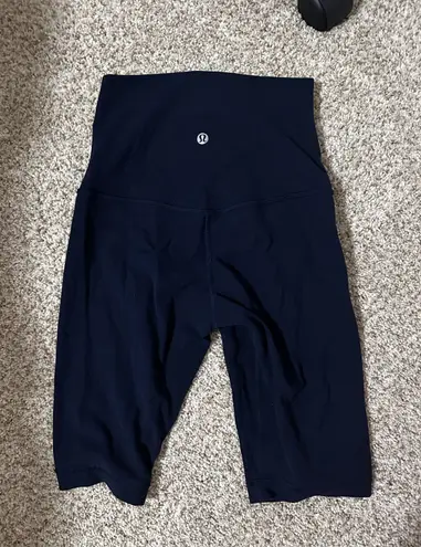 Lululemon Align Short HR 8” Blue Size 4