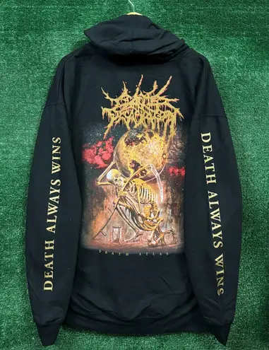 Cattle Decapitation Death Atlas Death Metal Band Hoodie Size XXL