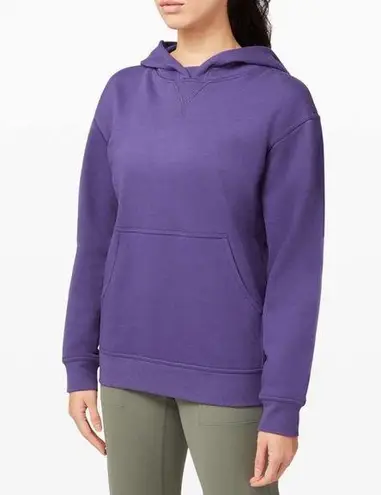 Lululemon  Purple Cotton Hoodie Pullover Sweater Womens Size 6