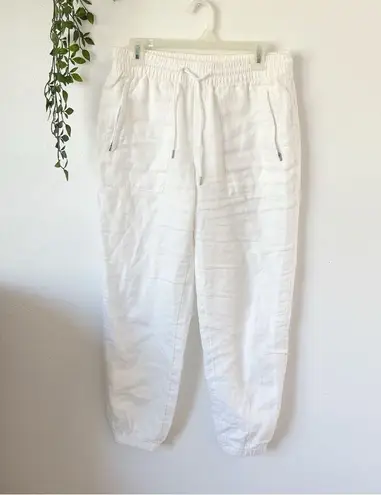 Athleta  Cabo 100% Linen Jogger Pant Sz 6