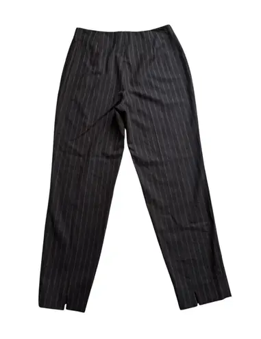 Piazza Sempione brown pinstripe wool/silk blend dress pants size 42