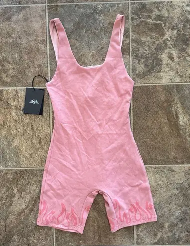Civil Regime No Tomorrow Interlock One Piece Pink Size Small
