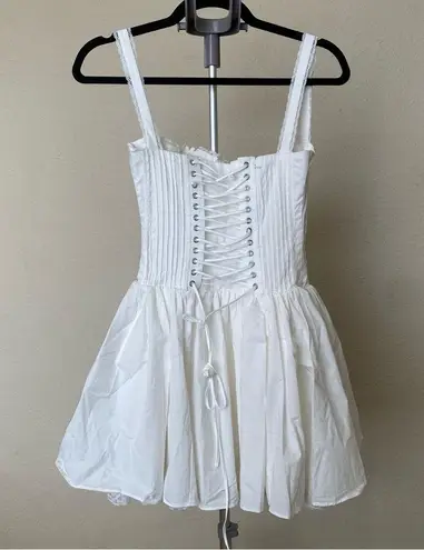 House Of CB  'Pietra' White Corset Mini Dress NWOT size XS