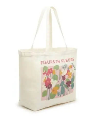 mix no. 6  Floral Tote