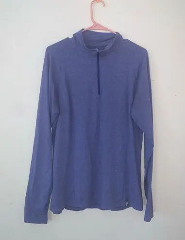Rei Co-op Purple Quarter Zip Size XL