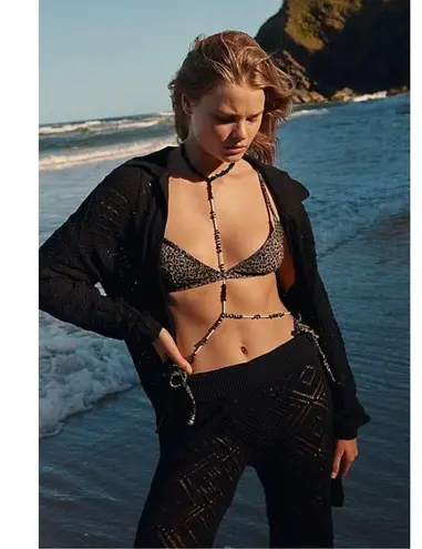 Free People  Salute Body Chain NWT Beaded Harness Beach Bohemian Festival Summer