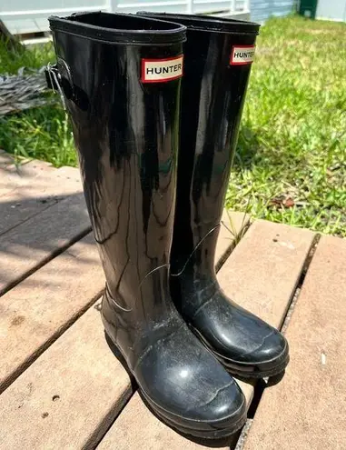 Hunter rain boots