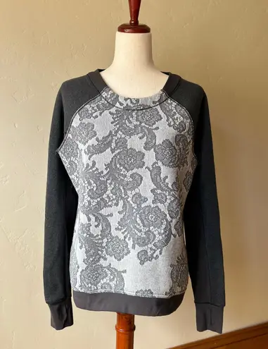 Lululemon Fleet Street Pullover in Black / White / Heathered Black / Soot Size L