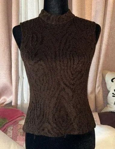 St. John Vintage Sport Size P Sleeveless Sweater
