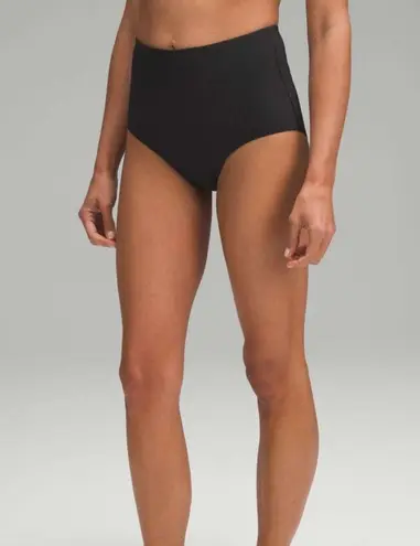 Lululemon  Ribbed Bikini Set Black