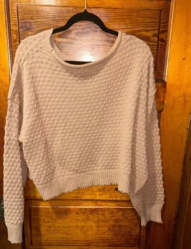 Double Zero Cropped Sweater