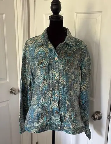 Draper’s and Damon’s Lightweight and Relaxed Fit Jacket. Blue Size L