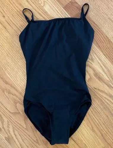 black dance leotard bodysuit Size XS