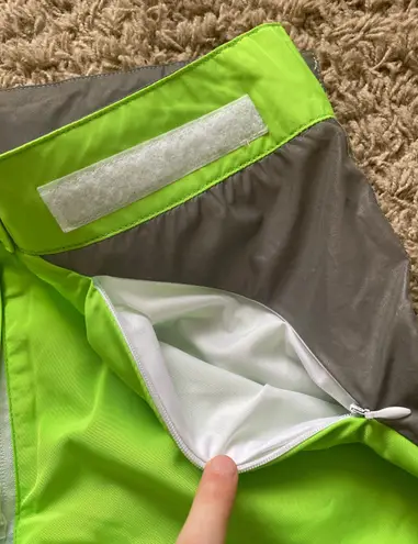 Beginning Boutique neon green/reflective shorts
