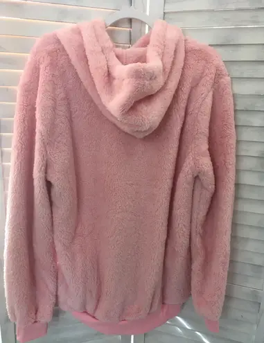 Pink Pullover Hoodie, XL