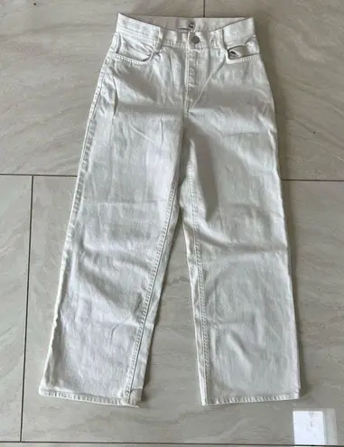 Wilfred Free Women's Wide Leg White Denim Size 0
