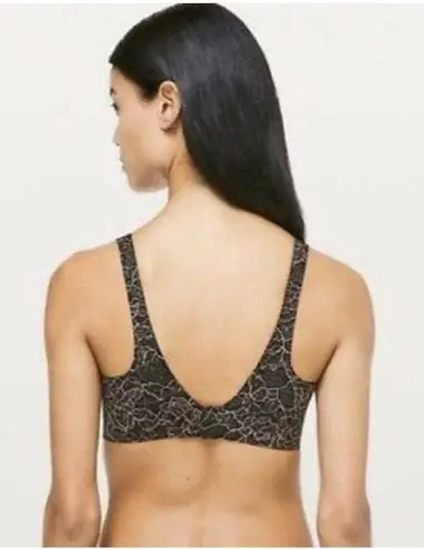 Lululemon NEW  Like Nothing Bra Lacescape Spanish Rose Black Size 32DD