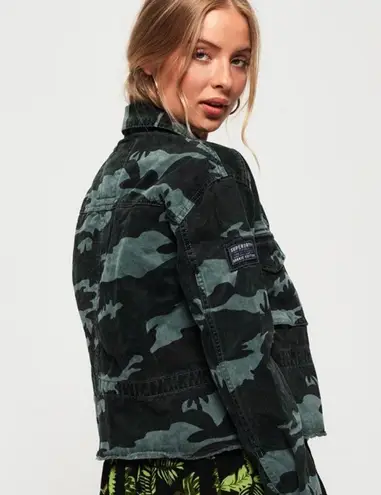 Superdry The Rookie by edged camouflage jacket.
