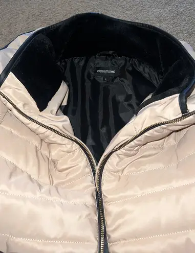 Pretty Little Thing Tan Coat thumbnail 3