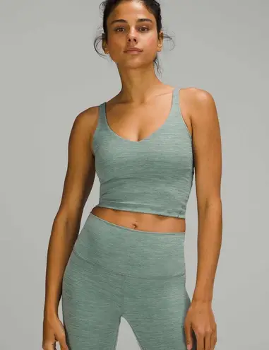 Lululemon  Align Crop *21" in Heathered Tidewater Teal - Image 5