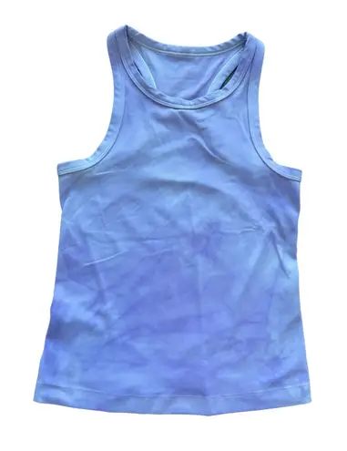 Lululemon Lavender Racerback Tank Top Size 4 | Yoga Gym Workout Shirt Blue