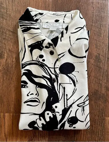 Contempo FOLEY’S super cool shirt! Approx size S
