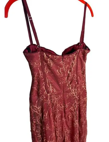 Katie May Venus Jumpsuit Red Womens Size Large