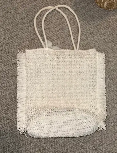 “Bride” Beach Bag White