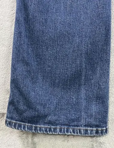 Banana Republic  Jeans Womens 6 Straight Leg Hook & Eye Dark Wash‎