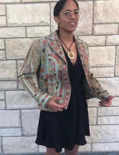 Coldwater Creek Embroidered Jacket