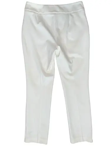 Iris Setlakwe NWT Women’s Size 2 Ivory White Cropped Cigarette Trousers Pants
