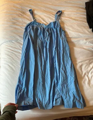 Target blue shift dress