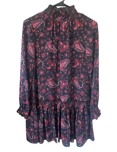 Rebecca Taylor La Vie Madeleine Paisley Dress