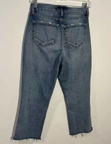 L'AGENCE L’AGENCE Adele High-Rise Cropped Stovepipe Jeans Fallbrook Wash Size 24