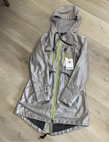 Obermeyer Emmie Trench Coat in color Pewter