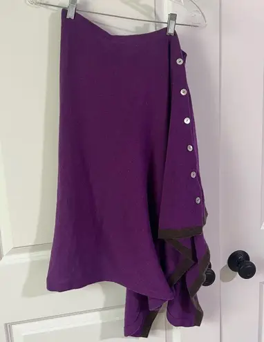 Spartina 449 Purple Sea Spray Poncho- One Size