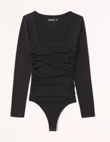 Abercrombie & Fitch Abercrombie Long Sleeve Bodysuit Square Neck - Image 1