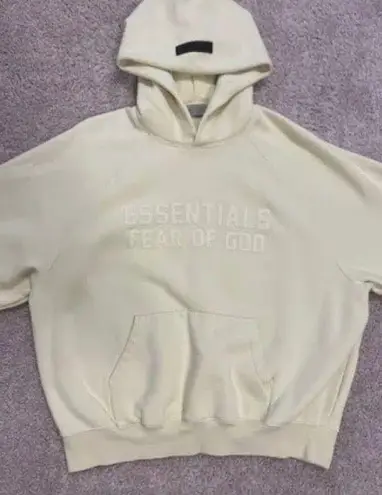 Fear of god Yellow Raglan Hoodie